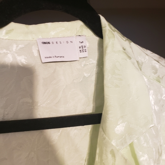 Pastel green cropped top from ASOS - Picture 2 of 4